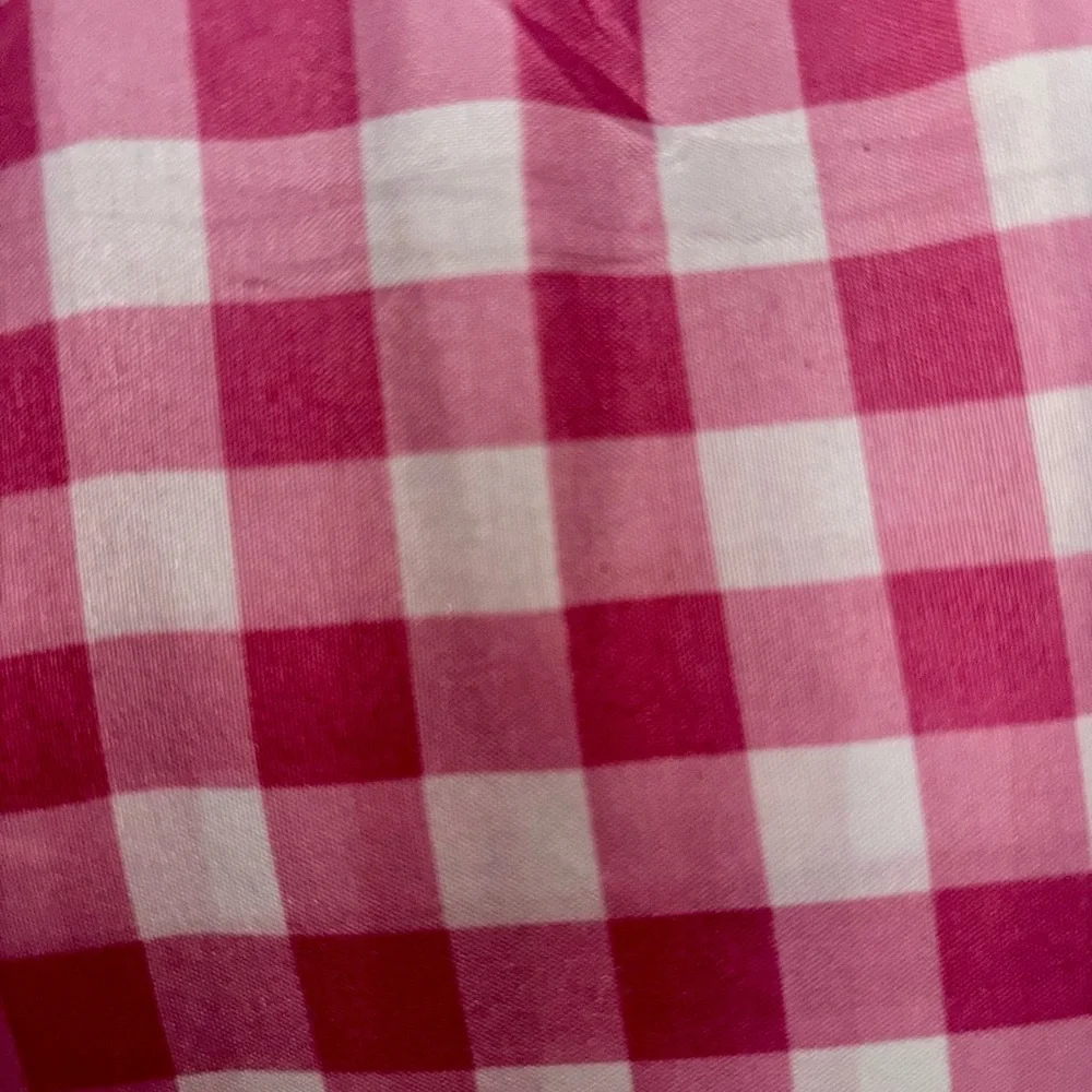 Katie Kime Wicked for Good Pink & White Gingham TWIN Size Comforter Set